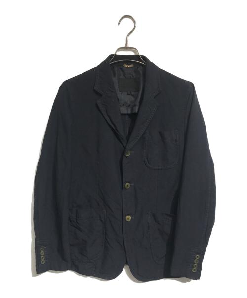 COMME des GARCONS HOMME DEUX（コムデギャルソン オム ドゥ）COMME des GARCONS HOMME DEUX (コムデギャルソン オム ドゥ) ポリ縮絨ジャケット ブラック サイズ:XSの古着・服飾アイテム