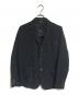 COMME des GARCONS HOMME DEUX（コムデギャルソン オム ドゥ）の古着「ポリ縮絨ジャケット」｜ブラック