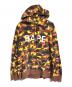 A BATHING APE（アベイシングエイプ）の古着「カモフラパーカー」｜ブラウン