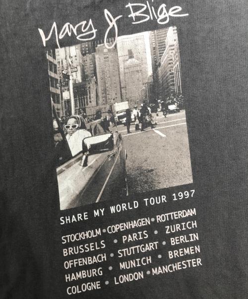アーティストTシャツ（アーティストTシャツ）アーティストTシャツ (アーティストTシャツ) 90s Mary J Blige(メアリー・J・ブライジ) アーティストTシャツ ブラック サイズ:XLの古着・服飾アイテム