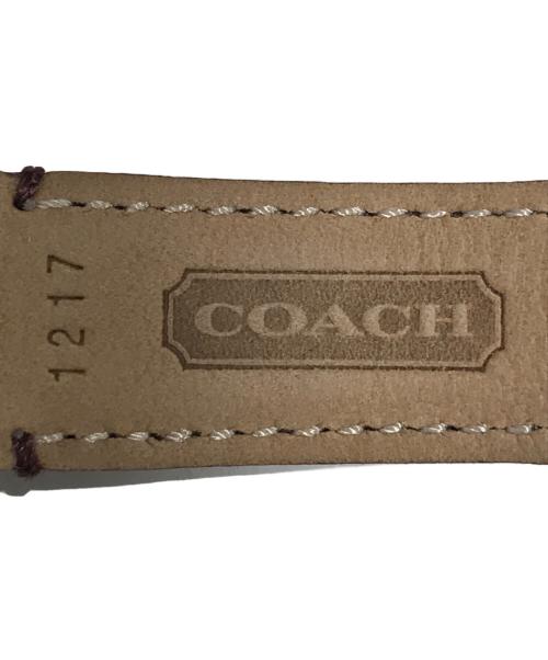 COACH（コーチ）COACH (コーチ) 腕時計 パープルの古着・服飾アイテム
