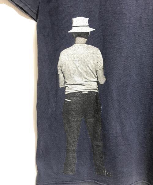 stussy（ステューシー）stussy (ステューシー) プリントTシャツ ネイビー サイズ:Lの古着・服飾アイテム