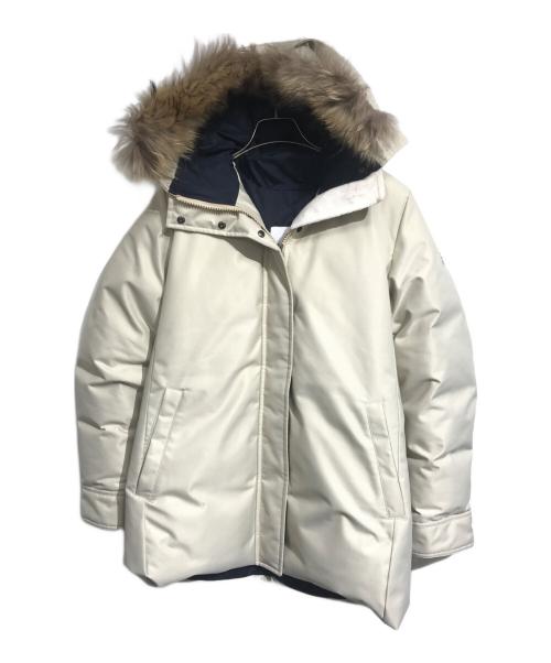 Pyrenex（ピレネックス）Pyrenex (ピレネックス) ダウンコート アイボリー サイズ:40の古着・服飾アイテム