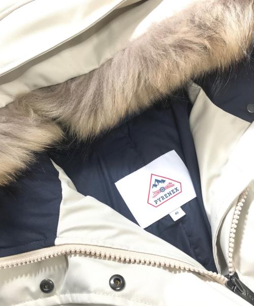 Pyrenex（ピレネックス）Pyrenex (ピレネックス) ダウンコート アイボリー サイズ:40の古着・服飾アイテム