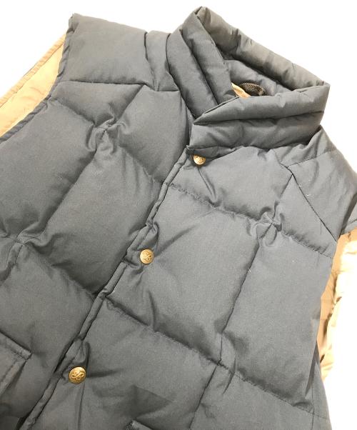 Eddie Bauer（エディーバウアー）Eddie Bauer (エディーバウアー) ダウンベスト ネイビー サイズ:Mの古着・服飾アイテム