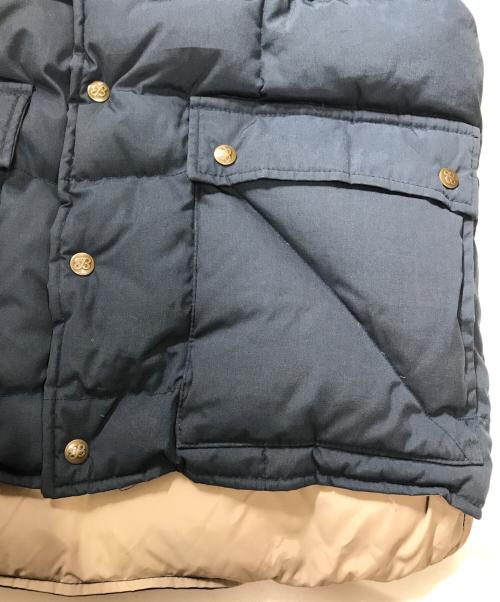 Eddie Bauer（エディーバウアー）Eddie Bauer (エディーバウアー) ダウンベスト ネイビー サイズ:Mの古着・服飾アイテム