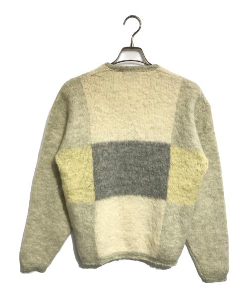 JANTZEN（ジャンセン）JANTZEN (ジャンセン) Vネックモヘアニット ベージュ サイズ:Mの古着・服飾アイテム