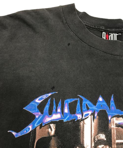 giant（ジャイアント）giant (ジャイアント) プリントTシャツ ブラック サイズ:XLの古着・服飾アイテム