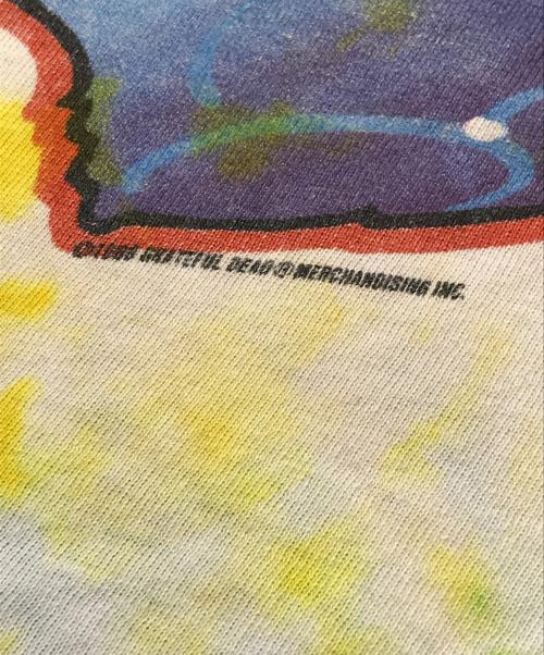 バンドTシャツ（バンドTシャツ）バンドTシャツ (バンドTシャツ) 80s GRATEFUL DEAD(グレイトフル・デッド)バンドTシャツ マルチカラー サイズ:XLの古着・服飾アイテム