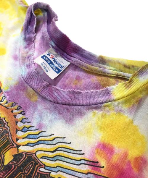 バンドTシャツ（バンドTシャツ）バンドTシャツ (バンドTシャツ) 80s GRATEFUL DEAD(グレイトフル・デッド)バンドTシャツ マルチカラー サイズ:XLの古着・服飾アイテム