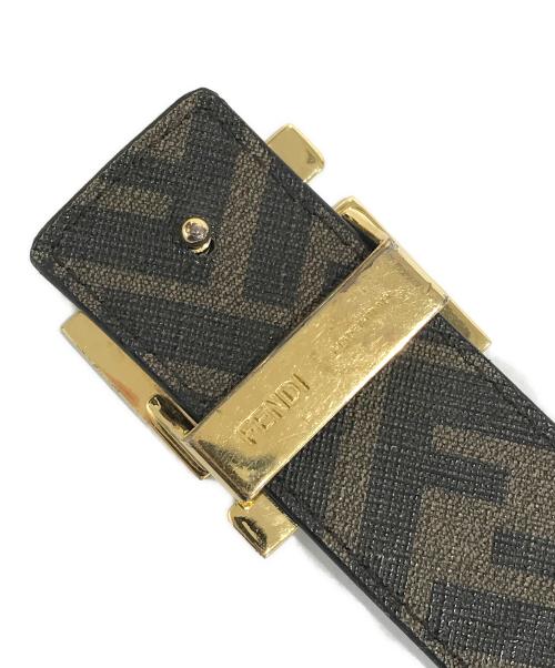 FENDI（フェンディ）FENDI (フェンディ) FFバックルベルト ブラックの古着・服飾アイテム