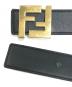 FENDI (フェンディ) FFバックルベルト ブラック：18000円