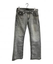 TRUE RELIGION（トゥルー レリジョン）の古着「BILLY Relaxed Bootcut」｜グレー