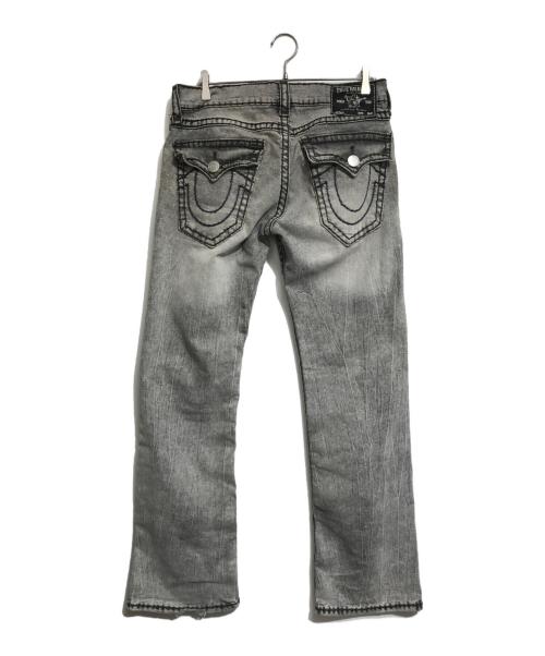 TRUE RELIGION（トゥルー レリジョン）TRUE RELIGION (トゥルー レリジョン) BILLY Relaxed Bootcut グレー サイズ:W32の古着・服飾アイテム