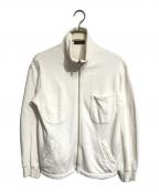 COMME des GARCONS HOMME PLUSコムデギャルソンオムプリュス）の古着「スウェットジャケット」｜ホワイト