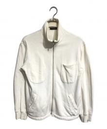 COMME des GARCONS HOMME PLUS（コムデギャルソンオムプリュス）の古着「スウェットジャケット」｜ホワイト