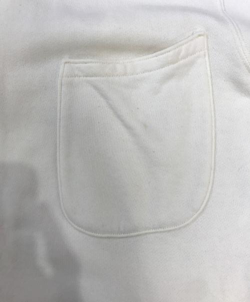 COMME des GARCONS HOMME PLUS（コムデギャルソンオムプリュス）COMME des GARCONS HOMME PLUS (コムデギャルソンオムプリュス) スウェットジャケット ホワイト サイズ:表記なしの古着・服飾アイテム