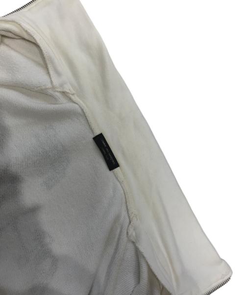 COMME des GARCONS HOMME PLUS（コムデギャルソンオムプリュス）COMME des GARCONS HOMME PLUS (コムデギャルソンオムプリュス) スウェットジャケット ホワイト サイズ:表記なしの古着・服飾アイテム