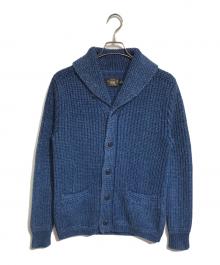RRL（ダブルアールエル）の古着「ショールカラーカーディガン」｜ブルー