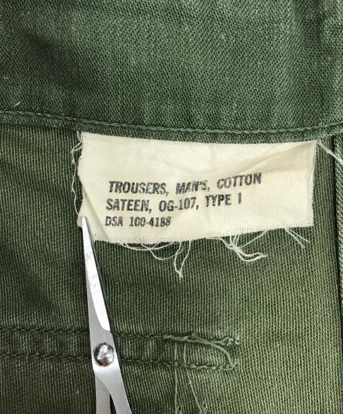VINTAGE MILITARY（ヴィンテージ ミリタリー）VINTAGE MILITARY (ヴィンテージ ミリタリー) US ARMY ボタンフライベイカーパンツ カーキ サイズ:32×33の古着・服飾アイテム