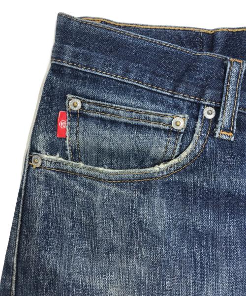 stussy（ステューシー）stussy (ステューシー) SSシャネルロゴデニムパンツ インディゴ サイズ:32の古着・服飾アイテム