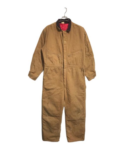 CarHartt（カーハート）CarHartt (カーハート) ダック地つなぎ ブラウン サイズ:不明の古着・服飾アイテム