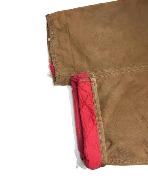 CarHartt（カーハート）CarHartt (カーハート) ダック地つなぎ ブラウン サイズ:不明の古着・服飾アイテム