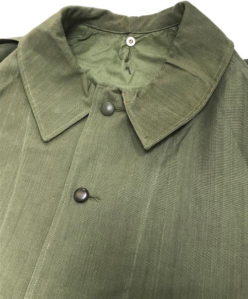 French Army（フランス軍）French Army (フランス軍) M-35モーターサイクルコート カーキ サイズ:1の古着・服飾アイテム