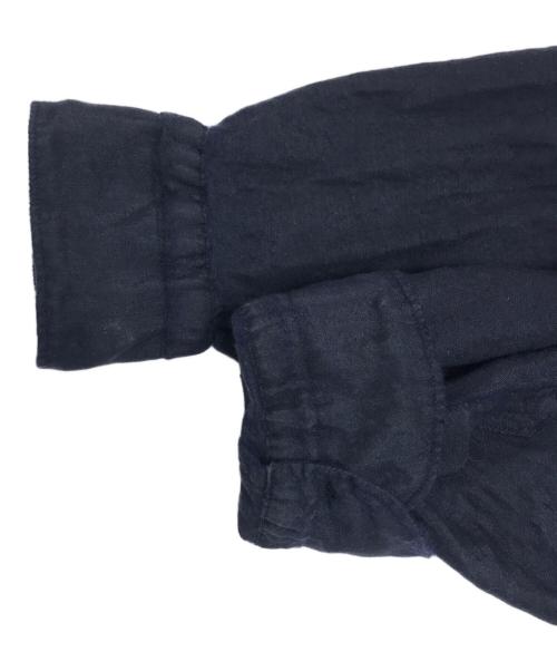 COMOLI（コモリ）COMOLI (コモリ) ウールシルク プルオーバーシャツ ネイビー サイズ:2の古着・服飾アイテム