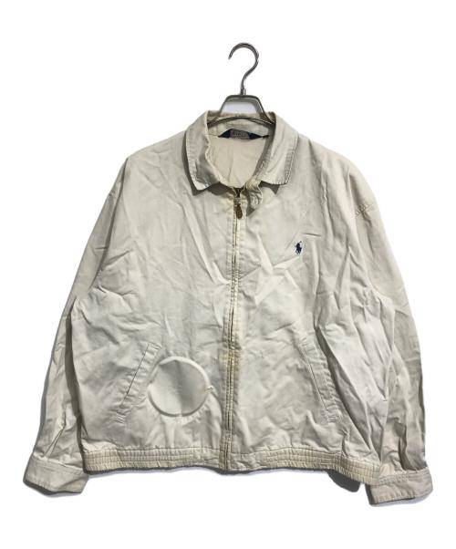 POLO RALPH LAUREN（ポロ・ラルフローレン）POLO RALPH LAUREN (ポロ・ラルフローレン) スイングトップ ベージュ サイズ:Lの古着・服飾アイテム