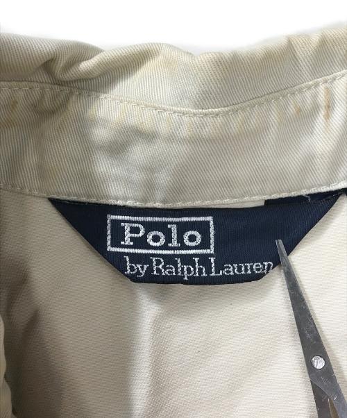 POLO RALPH LAUREN（ポロ・ラルフローレン）POLO RALPH LAUREN (ポロ・ラルフローレン) スイングトップ ベージュ サイズ:Lの古着・服飾アイテム