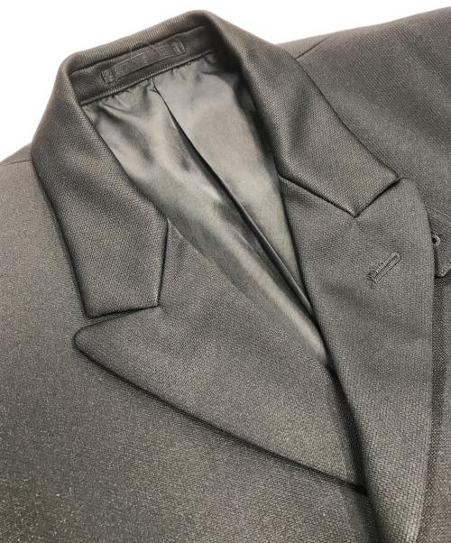 COMME des GARCONS HOMME PLUS（コムデギャルソンオムプリュス）COMME des GARCONS HOMME PLUS (コムデギャルソンオムプリュス) ステッチデザイン エステルジャケット ブラック サイズ:Mの古着・服飾アイテム