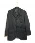 COMME des GARCONS HOMME PLUS（コムデギャルソンオムプリュス）の古着「ステッチデザイン エステルジャケット」｜ブラック