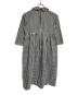 COMME des GARCONS SHIRT (コムデギャルソンシャツ) ギンガムチェック 丸襟ワンピース ブラック サイズ:XS：18000円