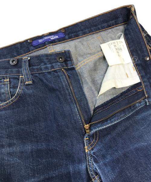 JUNYA WATANABE COMME des GARCONS MAN PINK（ジュンヤワタナベ コムデギャルソンマン ピンク）JUNYA WATANABE COMME des GARCONS MAN PINK (ジュンヤワタナベ コムデギャルソンマン ピンク) ペインターパンツ インディゴ サイズ:Mの古着・服飾アイテム