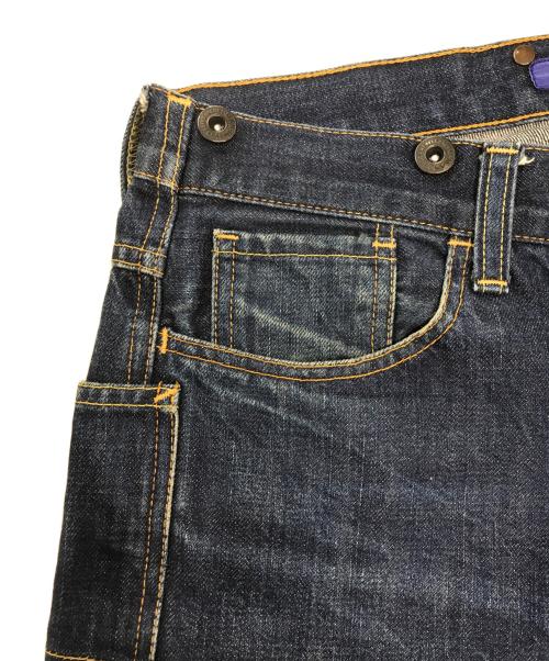 JUNYA WATANABE COMME des GARCONS MAN PINK（ジュンヤワタナベ コムデギャルソンマン ピンク）JUNYA WATANABE COMME des GARCONS MAN PINK (ジュンヤワタナベ コムデギャルソンマン ピンク) ペインターパンツ インディゴ サイズ:Mの古着・服飾アイテム