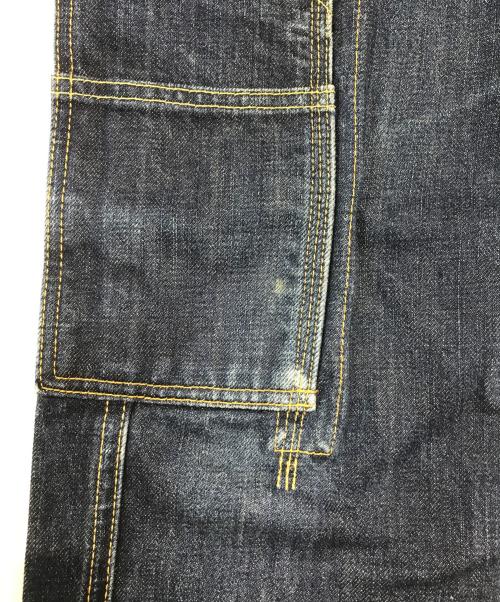 JUNYA WATANABE COMME des GARCONS MAN PINK（ジュンヤワタナベ コムデギャルソンマン ピンク）JUNYA WATANABE COMME des GARCONS MAN PINK (ジュンヤワタナベ コムデギャルソンマン ピンク) ペインターパンツ インディゴ サイズ:Mの古着・服飾アイテム
