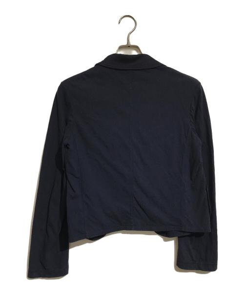 tricot COMME des GARCONS（トリココムデギャルソン）tricot COMME des GARCONS (トリココムデギャルソン) スウェットテーラードジャケット ネイビー サイズ:Mの古着・服飾アイテム