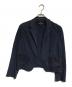 tricot COMME des GARCONS（トリココムデギャルソン）の古着「スウェットテーラードジャケット」｜ネイビー