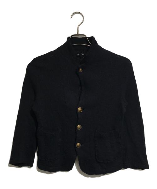 tricot COMME des GARCONS（トリココムデギャルソン）tricot COMME des GARCONS (トリココムデギャルソン) 金釦ニットジャケット ネイビー サイズ:Sの古着・服飾アイテム