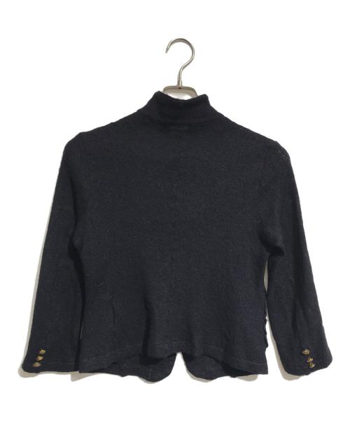 tricot COMME des GARCONS（トリココムデギャルソン）tricot COMME des GARCONS (トリココムデギャルソン) 金釦ニットジャケット ネイビー サイズ:Sの古着・服飾アイテム