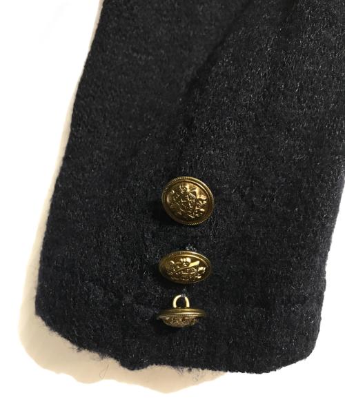 tricot COMME des GARCONS（トリココムデギャルソン）tricot COMME des GARCONS (トリココムデギャルソン) 金釦ニットジャケット ネイビー サイズ:Sの古着・服飾アイテム
