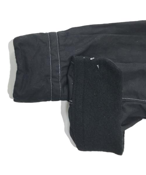 COMME des GARCONS HOMME（コムデギャルソン オム）COMME des GARCONS HOMME (コムデギャルソン オム) ホワイトステッチ開襟シャツ ブラック サイズ:Mの古着・服飾アイテム