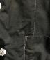 中古・古着 COMME des GARCONS HOMME (コムデギャルソン オム) ホワイトステッチ開襟シャツ ブラック サイズ:M：30000円