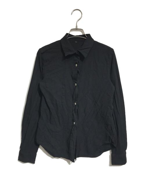 COMME des GARCONS COMME des GARCONS（コムデギャルソン コムデギャルソン）COMME des GARCONS COMME des GARCONS (コムデギャルソン コムデギャルソン) 製品染めポリ縮絨シャツ ブラック サイズ:Mの古着・服飾アイテム