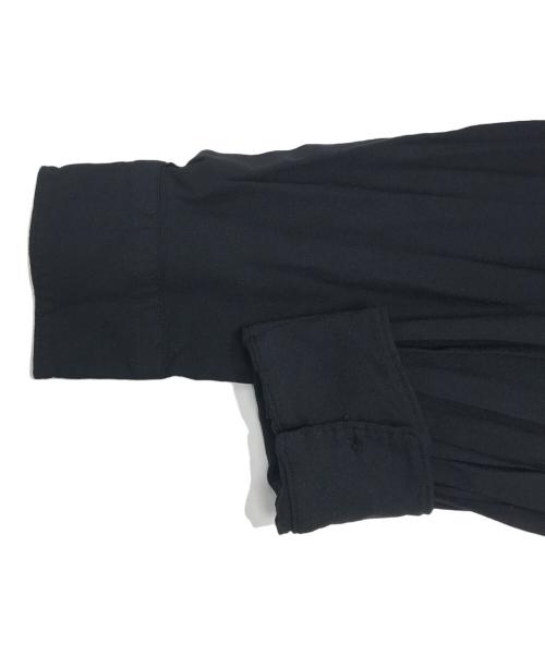 COMME des GARCONS COMME des GARCONS（コムデギャルソン コムデギャルソン）COMME des GARCONS COMME des GARCONS (コムデギャルソン コムデギャルソン) 製品染めポリ縮絨シャツ ブラック サイズ:Mの古着・服飾アイテム