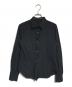 COMME des GARCONS COMME des GARCONS（コムデギャルソン コムデギャルソン）の古着「製品染めポリ縮絨シャツ」｜ブラック