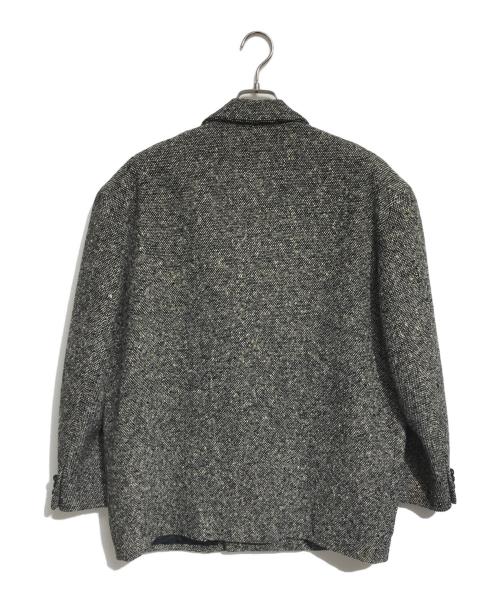 COMME des GARCONS HOMME PLUS（コムデギャルソンオムプリュス）COMME des GARCONS HOMME PLUS (コムデギャルソンオムプリュス) オーバーサイズ 1Bテーラードジャケット グレー サイズ:Mの古着・服飾アイテム