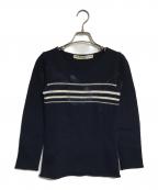 COMME des GARCONSコムデギャルソン）の古着「ニット」｜ネイビー