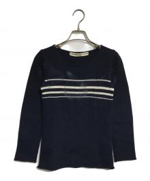 COMME des GARCONS（コムデギャルソン）の古着「ニット」｜ネイビー